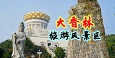 艳妇夹紧中国浙江-绍兴大香林旅游风景区